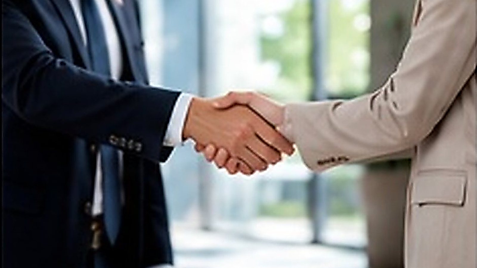 Handshake between a property manager and a board member